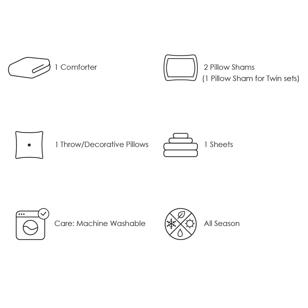 Checkerboard Hearts Hot Pink 2-Piece Ultra Soft Microfiber Comforter Set - Twin