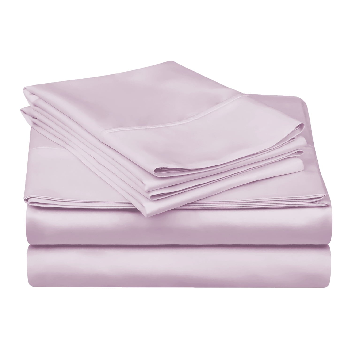 Superior 4-Piece 300 Thread Count Burgundy Egyptian Cotton Sheet Set, California King